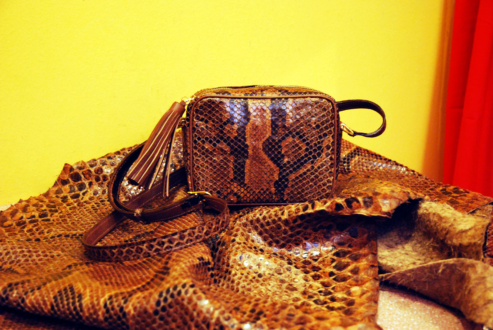 borsa pitonata